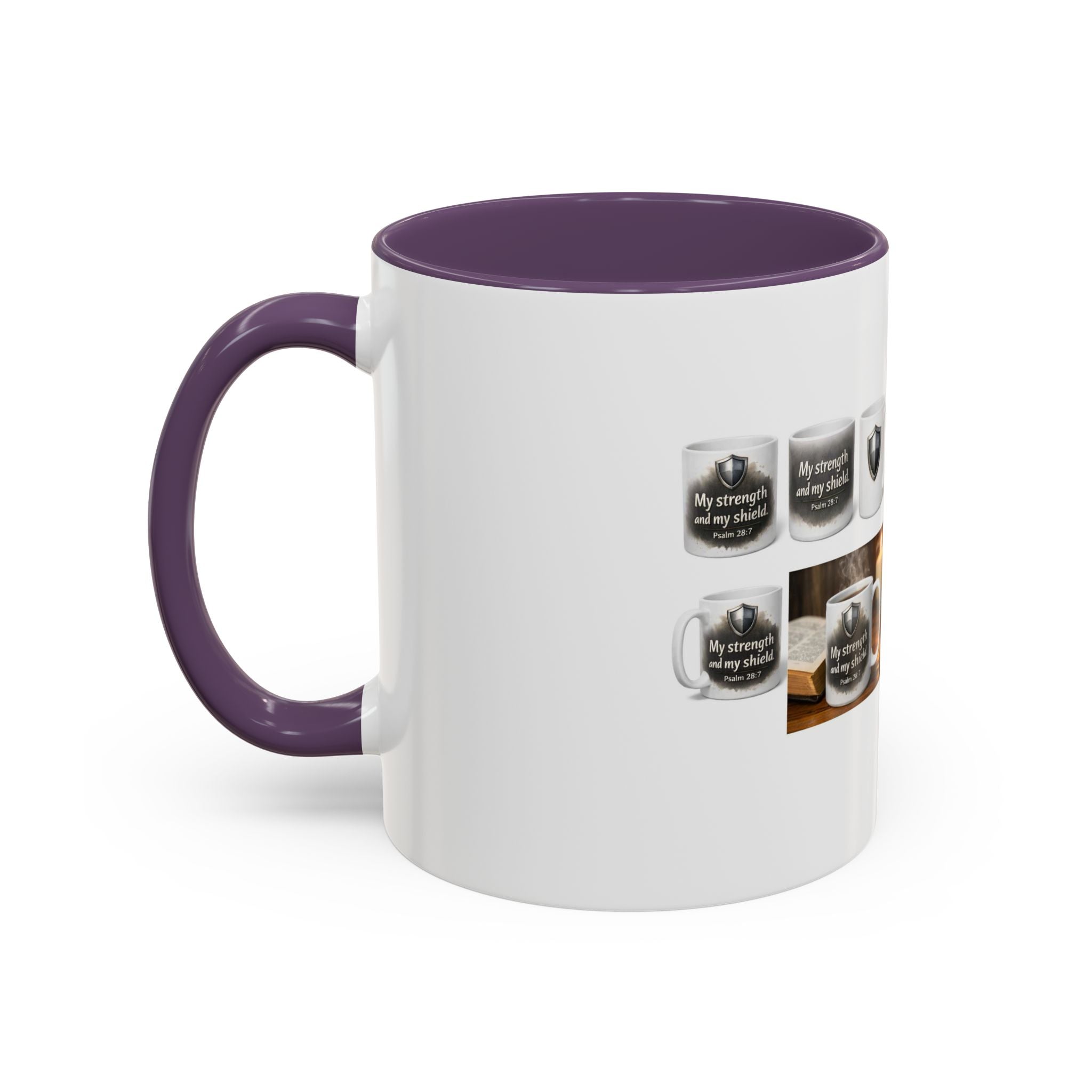 Inspirational Eagle Accent Coffee Mug — 'Rise Up and Soar' 11/15oz
