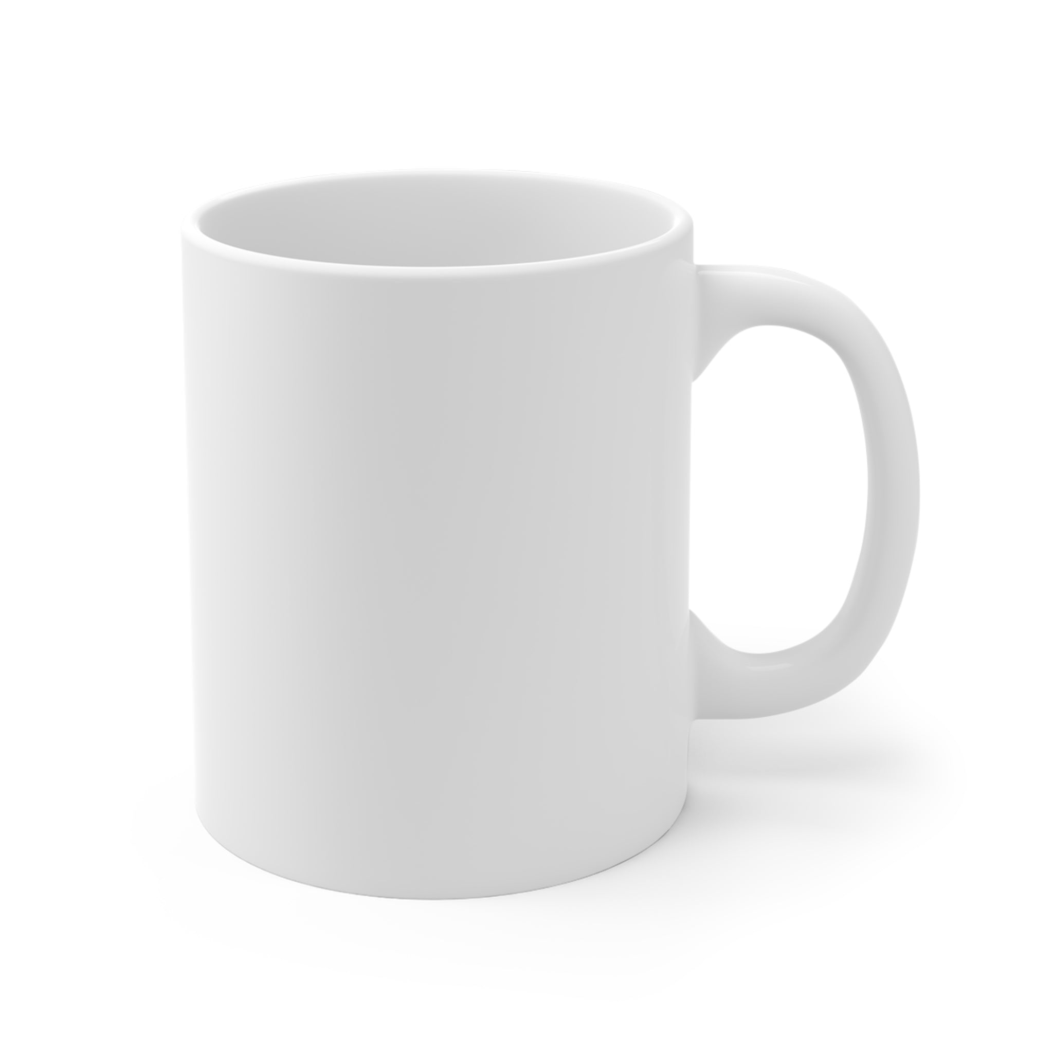 11oz Coffee Mug — "Be Stronger Than Your Ego" Inspirational Ceramic Gift