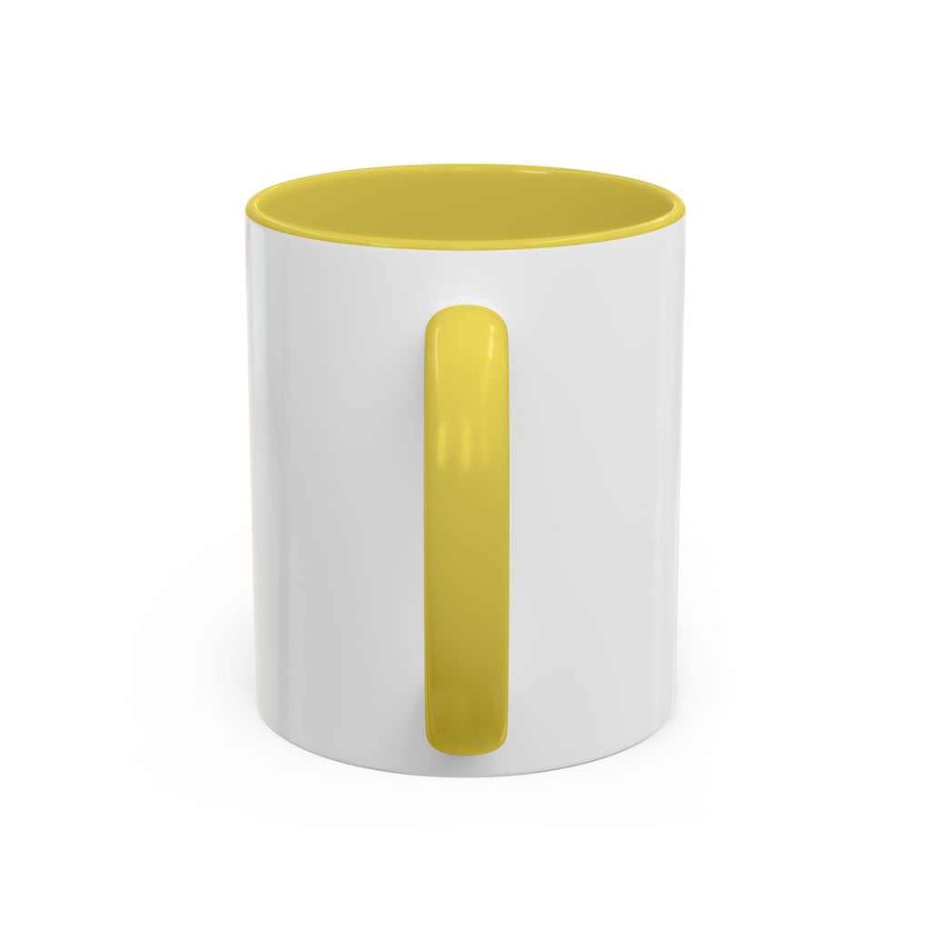 Black-Handled Ceramic Mug – Color Accent Coffee Tea Cup (11oz & 15oz)