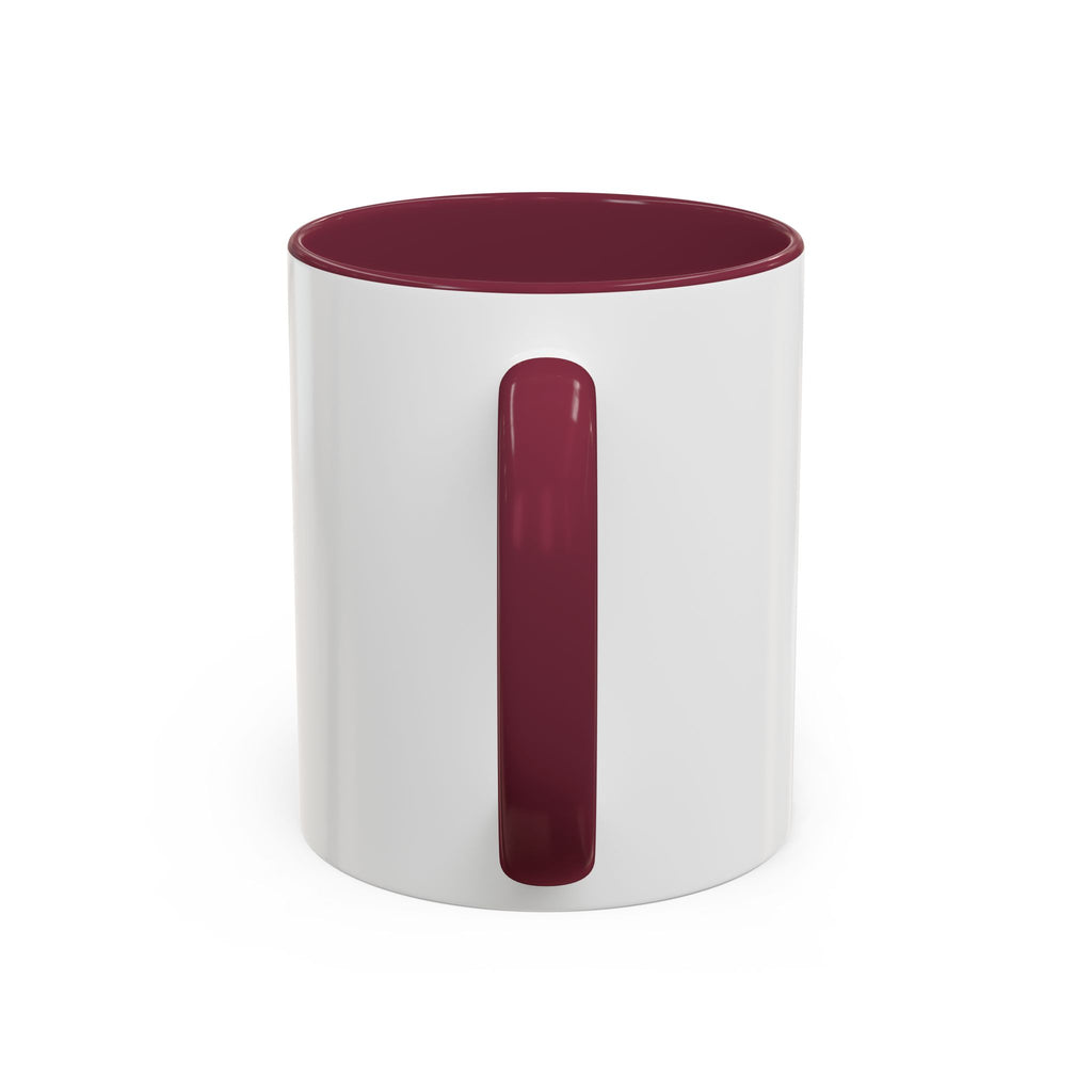 Black-Handled Ceramic Mug – Color Accent Coffee Tea Cup (11oz & 15oz)