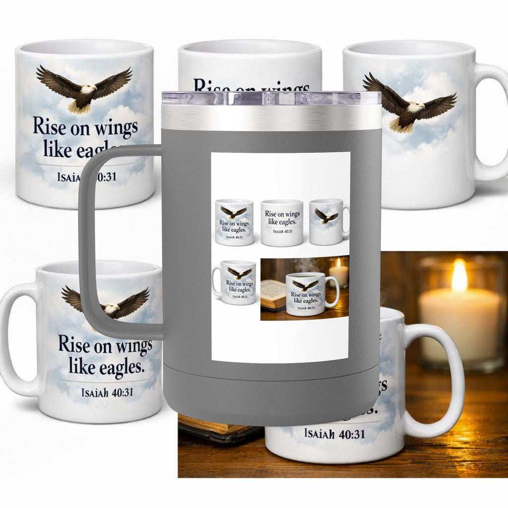 Coffee Mug Tumbler, 15oz