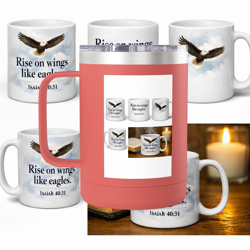 Coffee Mug Tumbler, 15oz