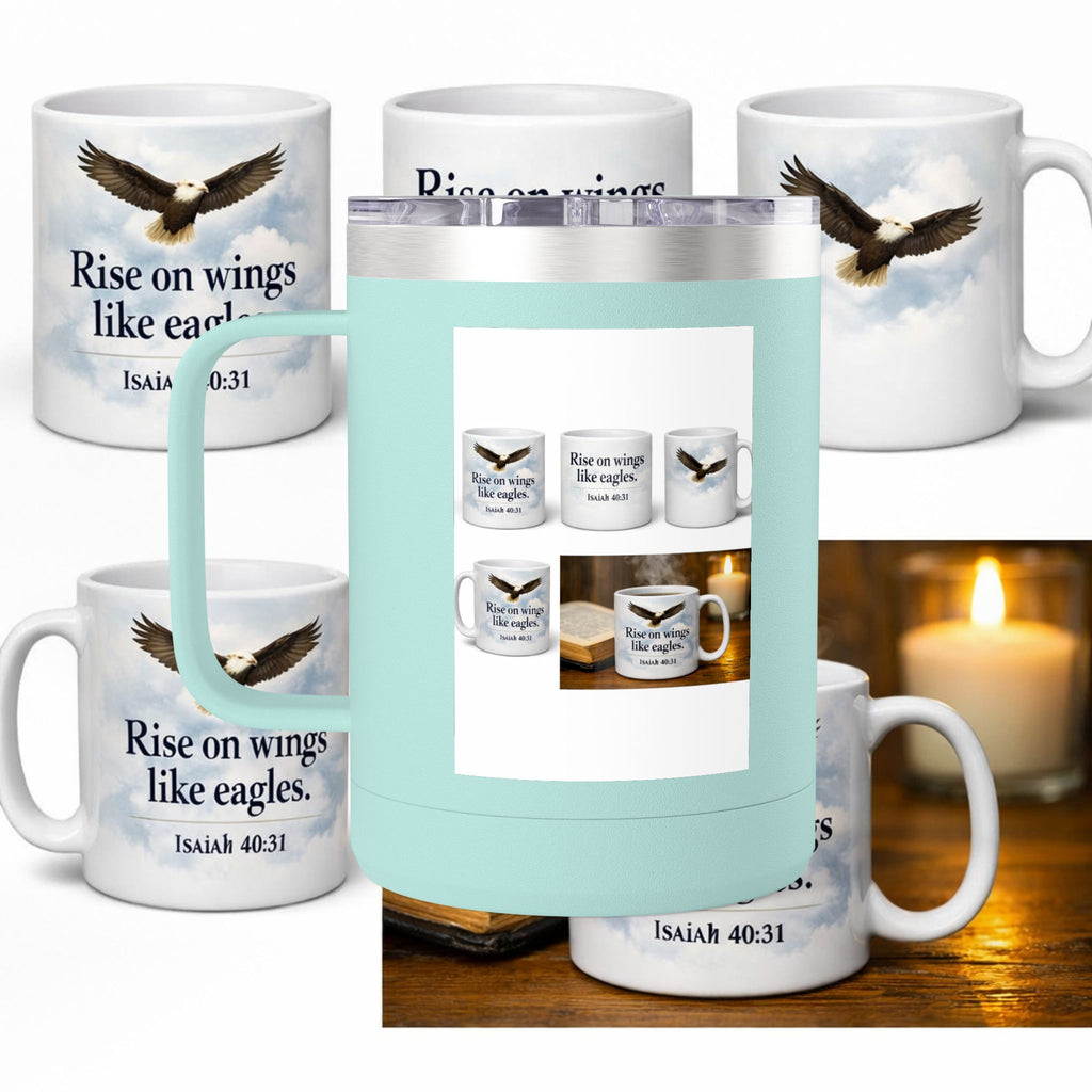 Coffee Mug Tumbler, 15oz