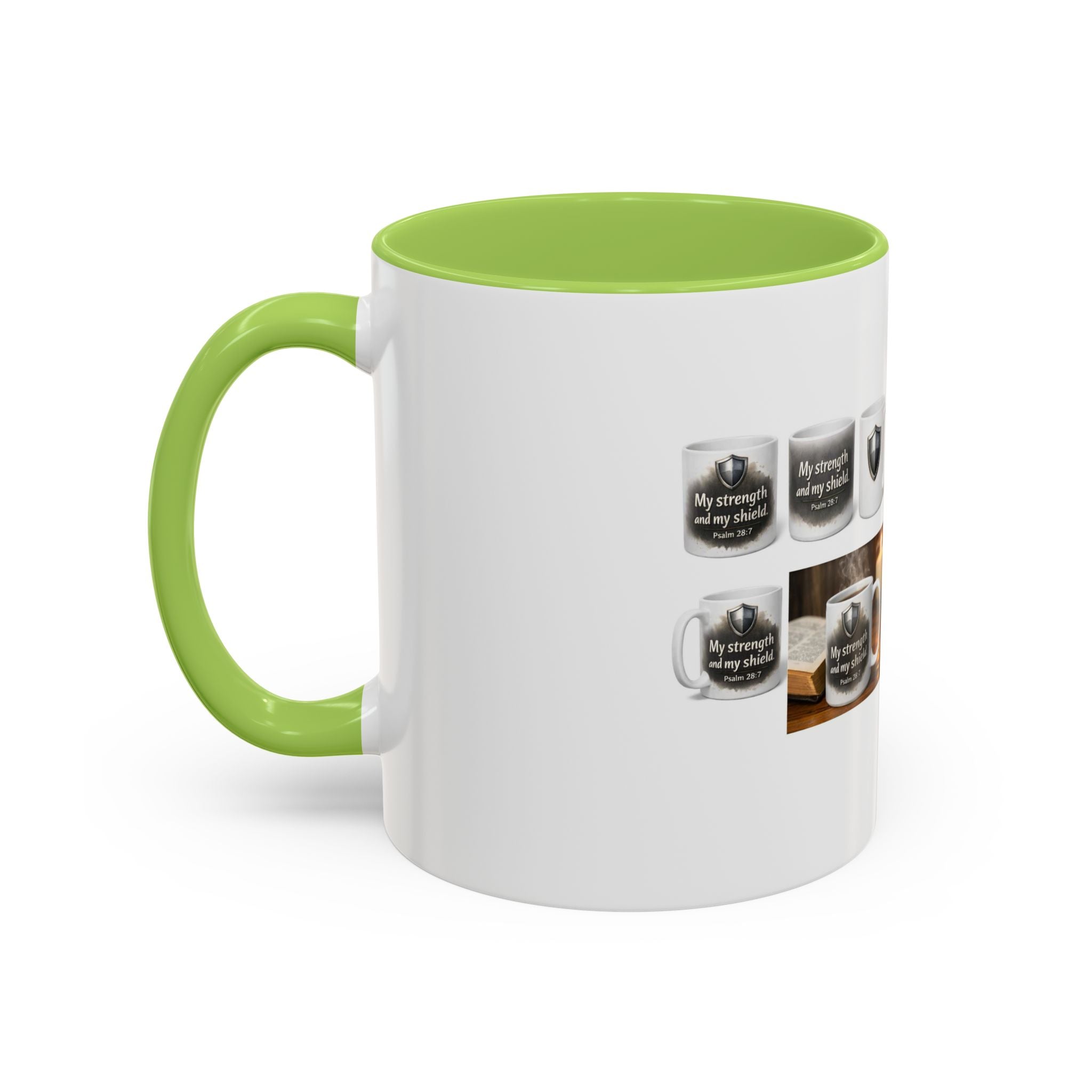 Inspirational Eagle Accent Coffee Mug — 'Rise Up and Soar' 11/15oz
