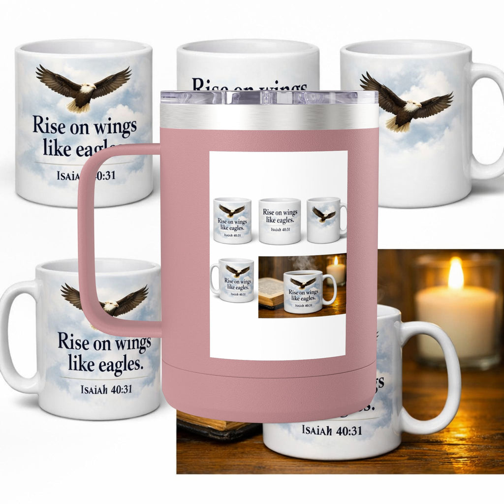 Coffee Mug Tumbler, 15oz