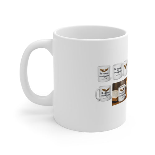 11oz Coffee Mug — "Be Stronger Than Your Ego" Inspirational Ceramic Gift