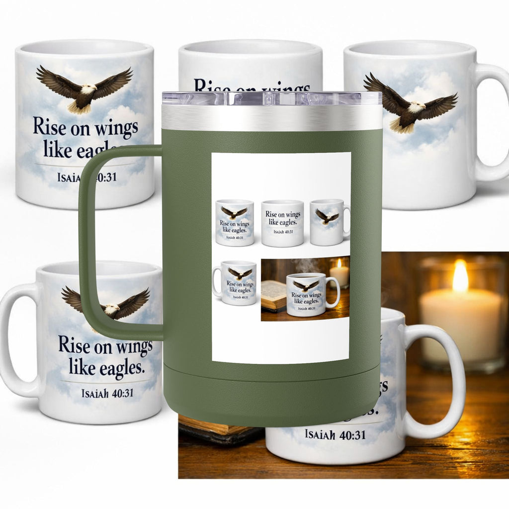 Coffee Mug Tumbler, 15oz