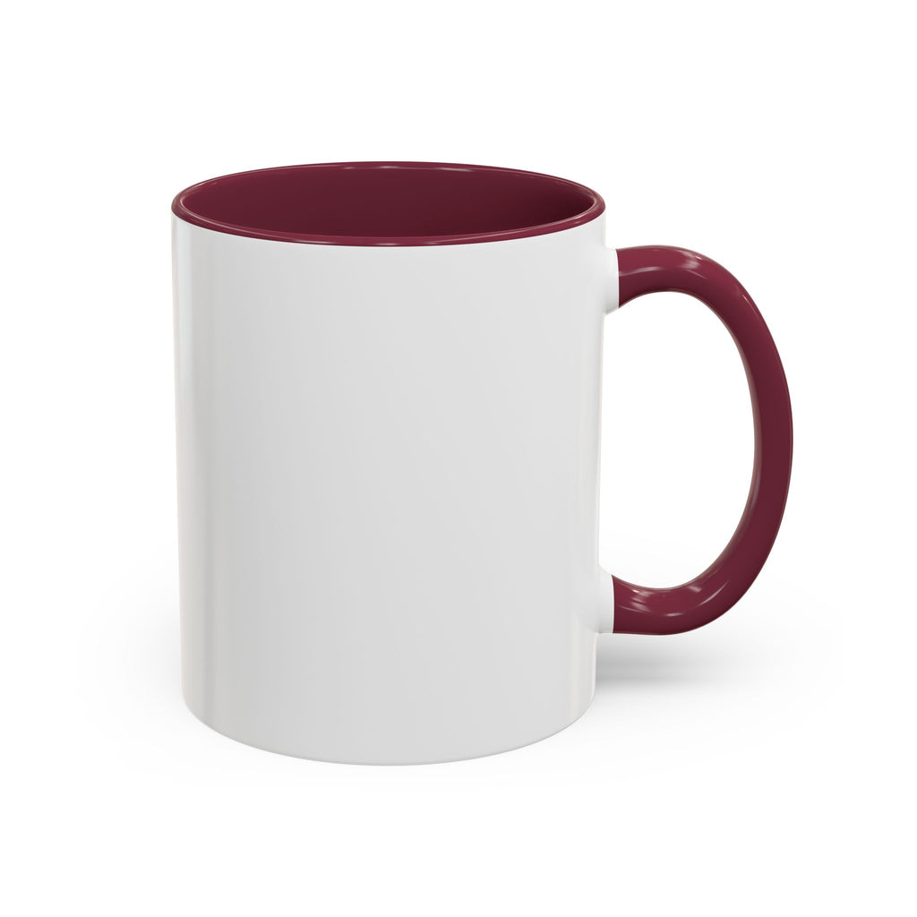 Black-Handled Ceramic Mug – Color Accent Coffee Tea Cup (11oz & 15oz)