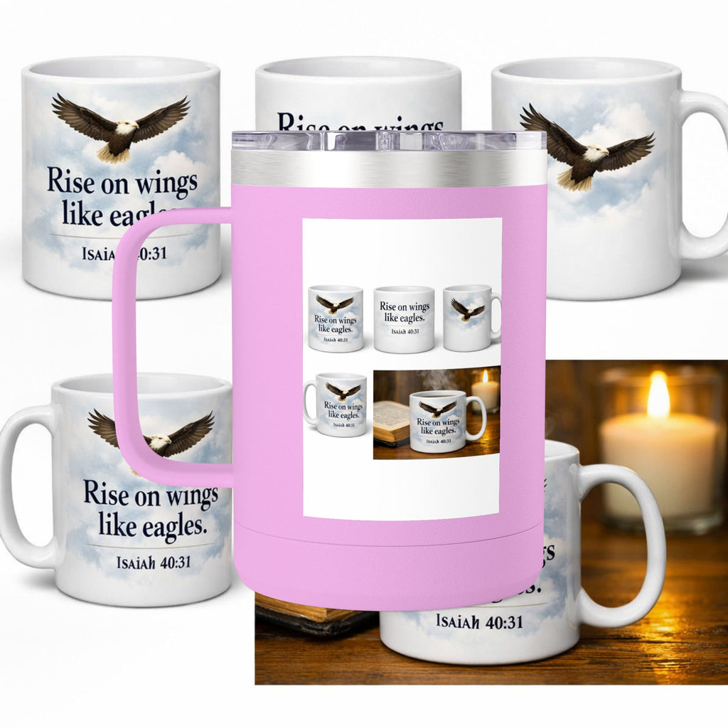 Coffee Mug Tumbler, 15oz