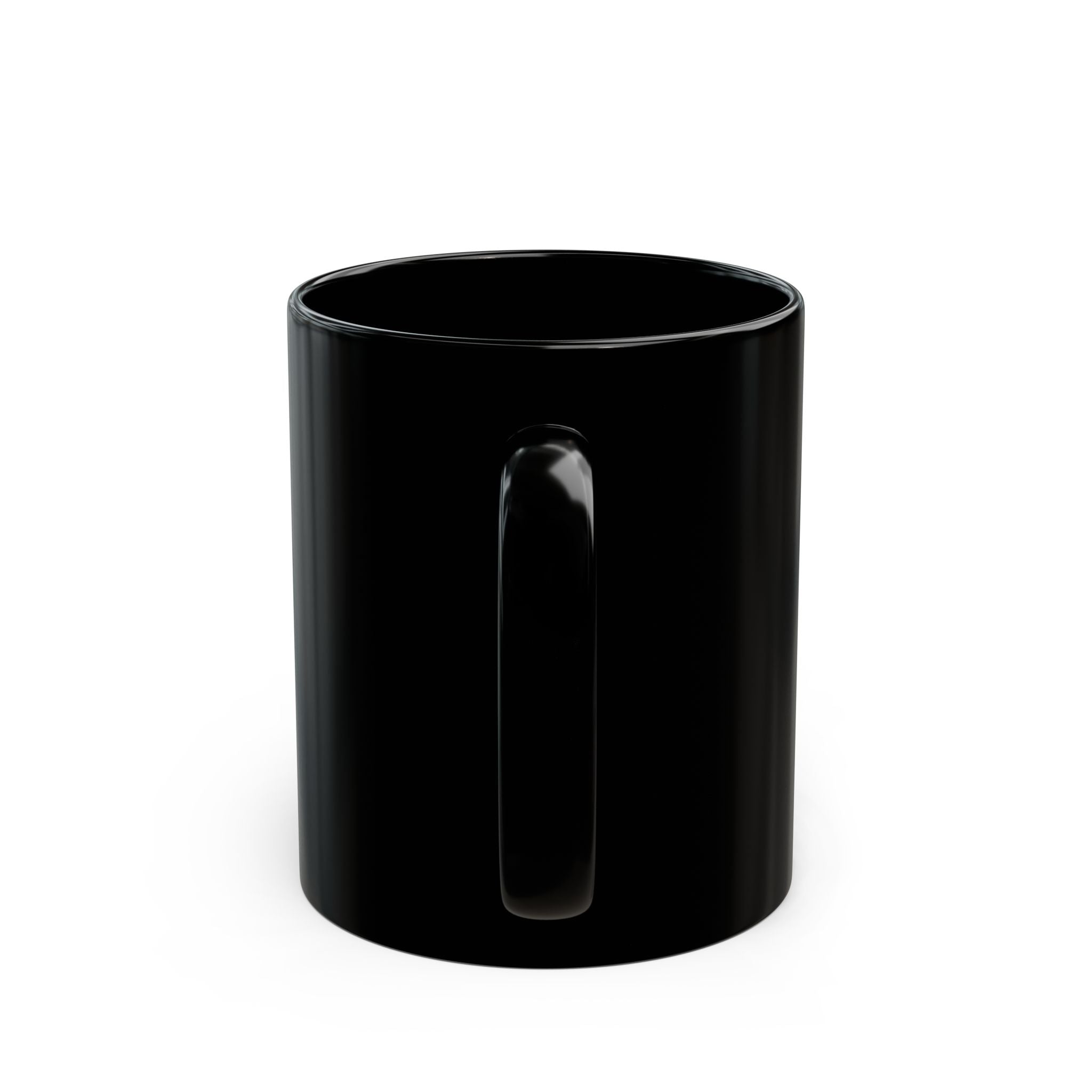 Lion Crest Black Mug – Bold Pride Coffee Cup (11oz & 15oz)
