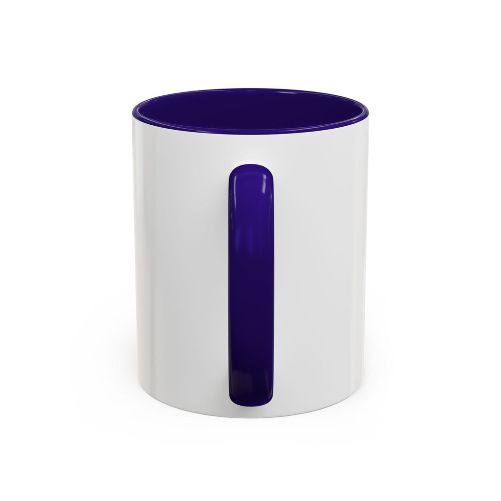 Black-Handled Ceramic Mug – Color Accent Coffee Tea Cup (11oz & 15oz)