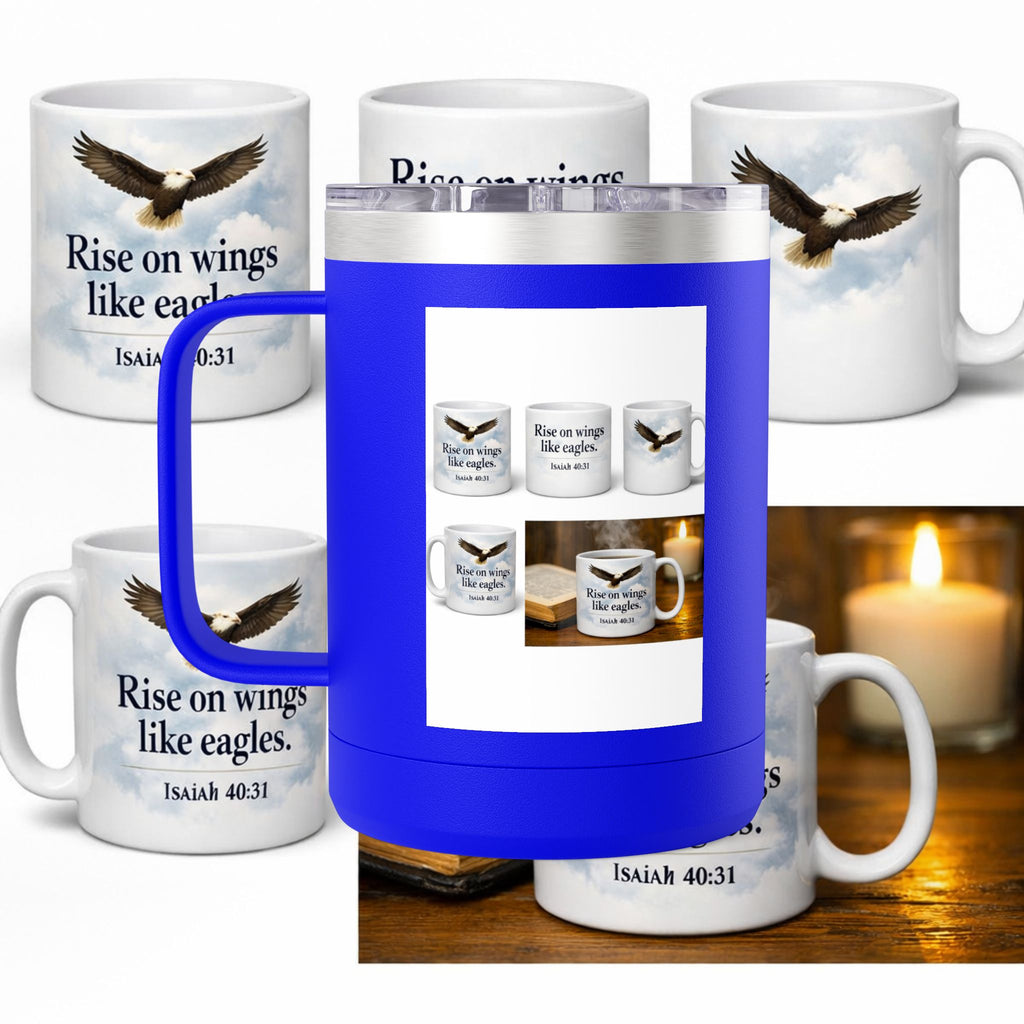 Coffee Mug Tumbler, 15oz